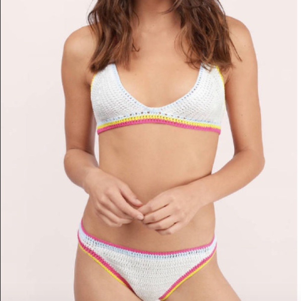 Knit bathing suit